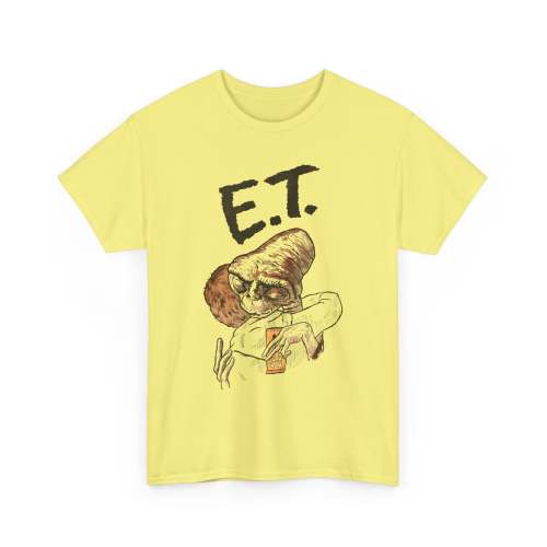 vintage 1982 e.t reese's pieces promo reproduction tshirt