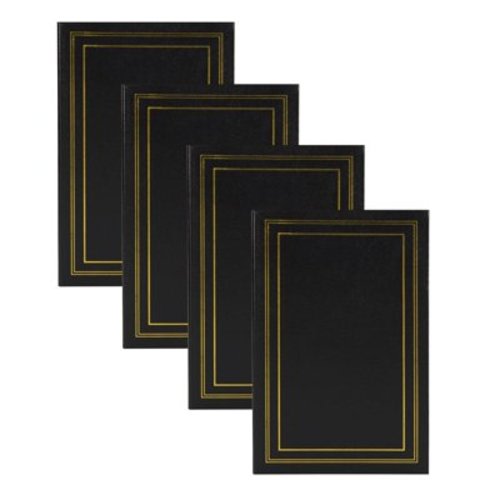 DesignOvation Traditional Photo Album - Set of 4