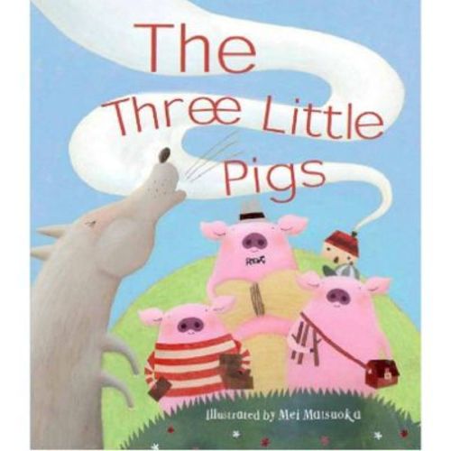 The Three Little Pigs - by Mei Matsuoka (Hardcover)