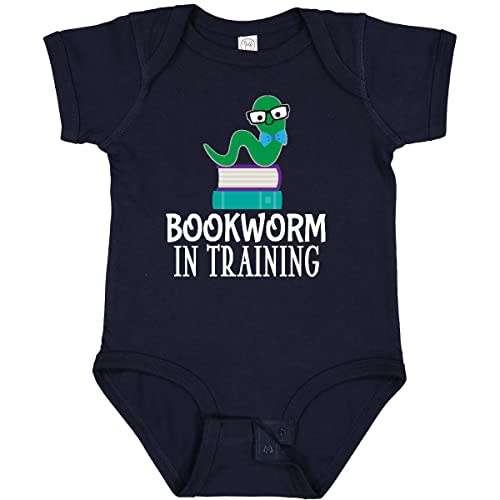 inktastic Future Bookworm in Training Reading Baby Bodysuit