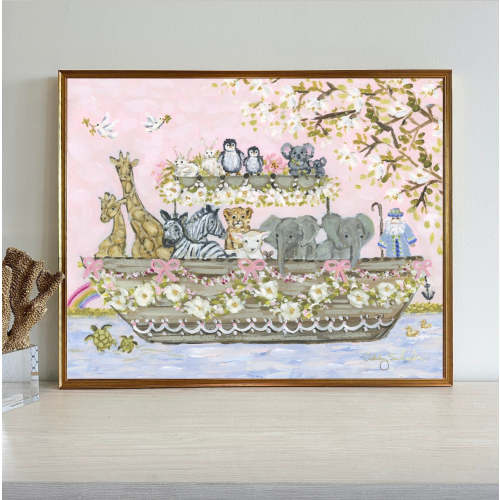 “Noah's Ark” Signature Canvas Print – Ashley Salvatori