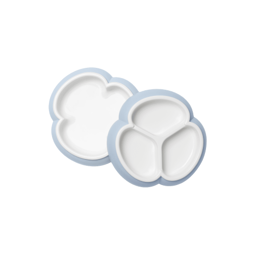 Baby Plate Set, 2-pack : Powder blue