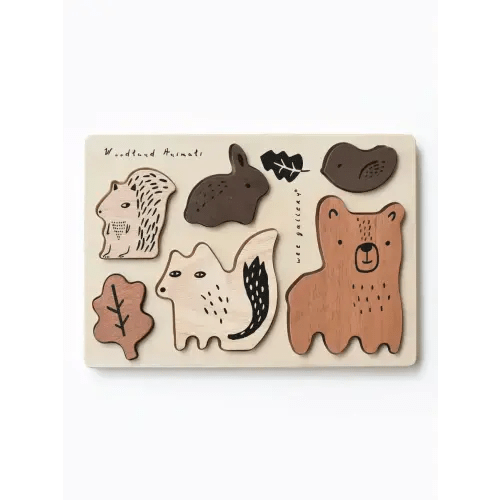 Woodland Wooden Tray Puzzle