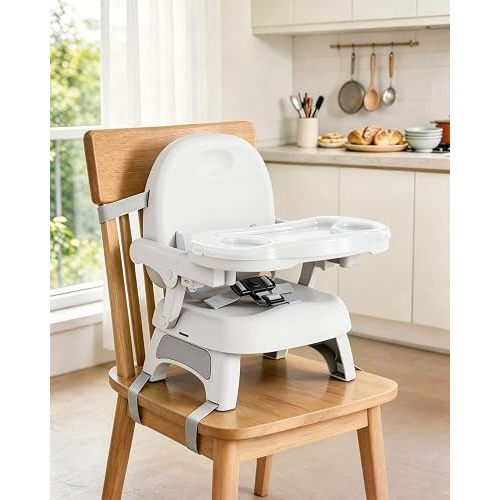 Booster Seat for Kitchen Chair, Portable Booster Seat, 6–18M Baby