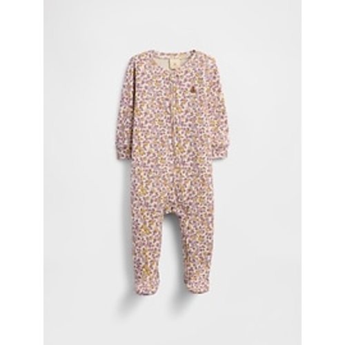 Baby Print Two-Way Zip One-Piece | Gap Factory
