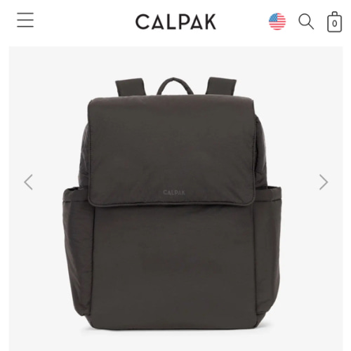 Diaper Backpack with Laptop Sleeve - BLACK