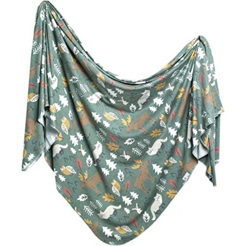 Copper Pearl Large Premium Knit Baby Swaddle Receiving Blanket Atwood