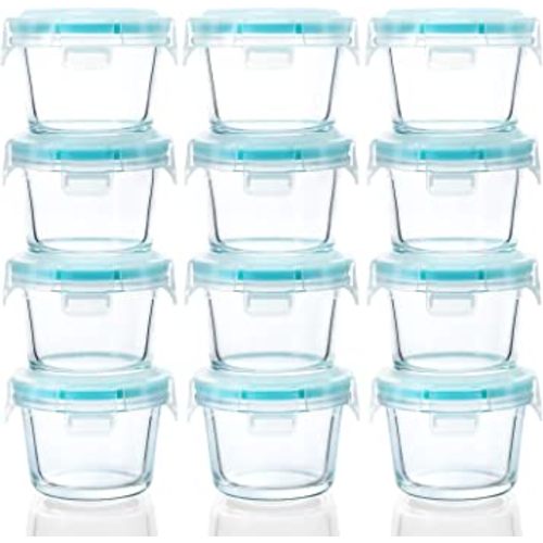 Collapse-it Silicone Food Storage Containers - BPA Free Airtight Silicone  Lids, 4 Piece Set of 6-Cup, 4-Cup, 3.5-Cup, 2-Cup Collapsible Lunch Box  Containers - Oven, Microwave, Freezer Safe 