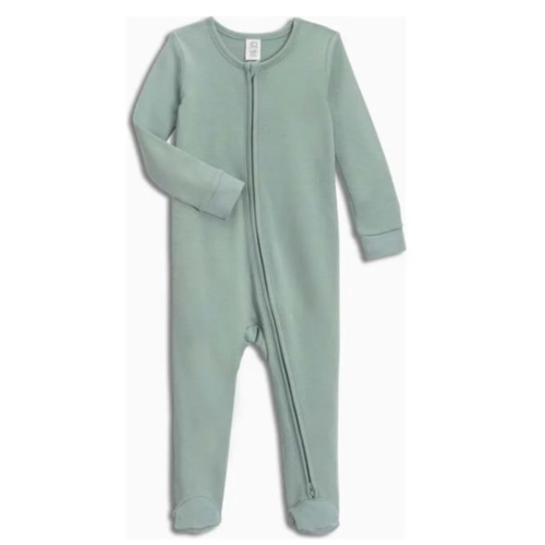 Peyton Zipper Sleeper Tide - Colored Organics | Maisonette