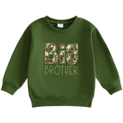 GOOCHEER Big Brother Little Brother Matching Outfit Fall Camouflage Clothes