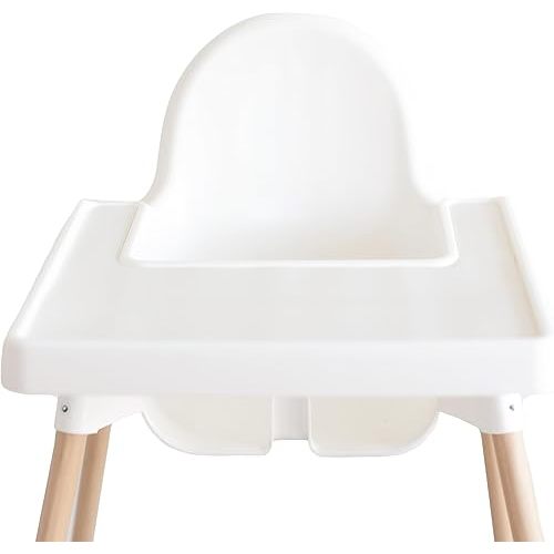 Yeah Baby Goods Placemats Compatible with The IKEA Antilop Highchair (Coconut Cream) - Food-Grade Silicone Highchair Tray Mat – Easy to Clean, High Chair Accessory