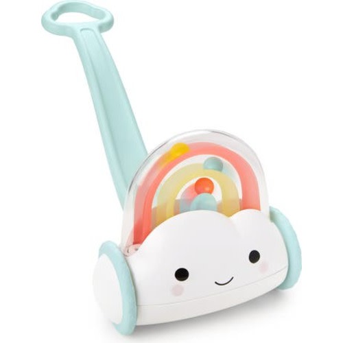 Silver Lining Cloud Rainbow Push Toy