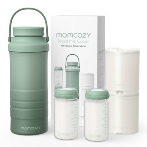 Momcozy Portable Breast Milk Cooler - Green