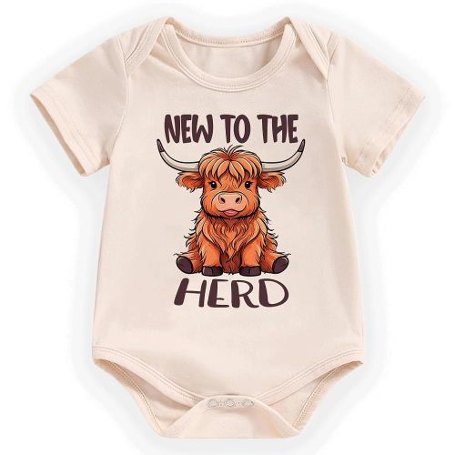 hrcfbk Newborn Baby Boys Girls Clothes Cute Funny Bodysuit Rompers Newborn Baby Announcement Coming Home Outfit