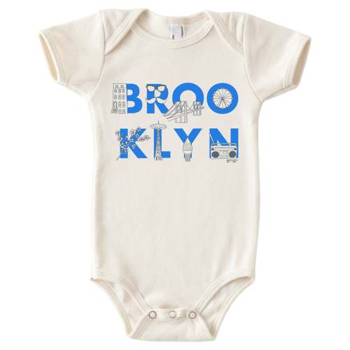 Brooklyn Font One Piece (Multiple Sizes)