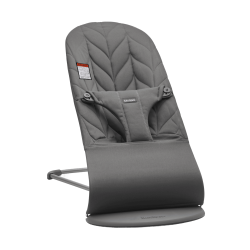 Bouncer Bliss: Anthracite - Woven, Petal quilt