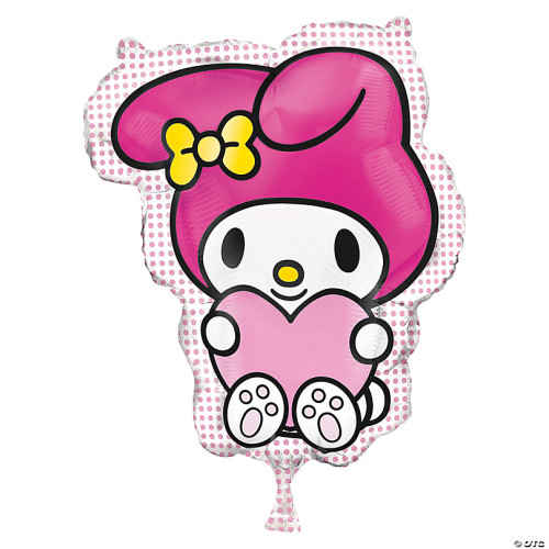 Hello Kitty My Melody 22 3/4 Mylar Balloon