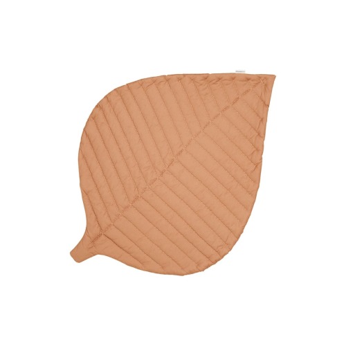 Toddlekind Organic Cotton Leaf Play Mat, Camel