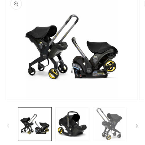 Doona+ Infant Car Seat & Stroller - Nitro Black | Traveling Tikes