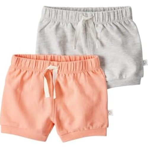 little planet by carter's Baby 2-Pack Shorts Made with Organic Cotton