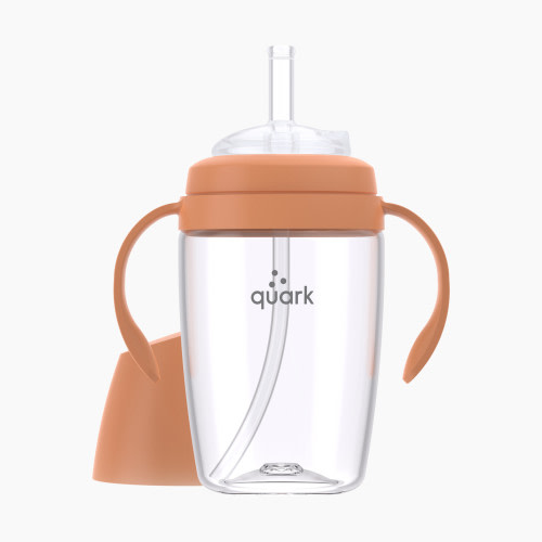 Quark BuubiBottle Sip Toddler Sippy Cup - Orange