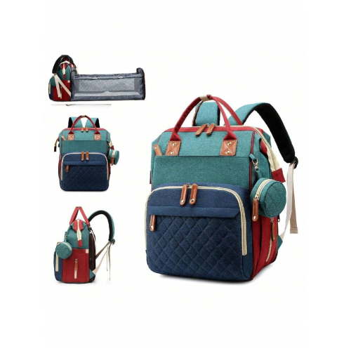 Baby Diaper Bag Backpack with Changing Station, Multifunction Waterproof Large Capacity Travel Diaper Bag with Changing Pad for Boys and Girls, 1pc