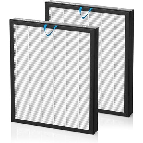 Vital 200S Replacement Filter for LEVOIT Vital 200S and Vital 200S-P Air Purifier, 2 Pack H13 True HEPA and High-Efficiency Activated Carbon Vital 200S-P Replacement Filter, Vital 200S-RF, White