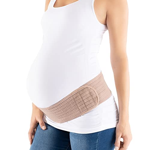 Belly Bandit 2-in-1 Hip Bandit - Maternity Belly Support Band & Hip Wrap to Use During & After Pregnancy - Detachable Band For Added Belly or Back Support