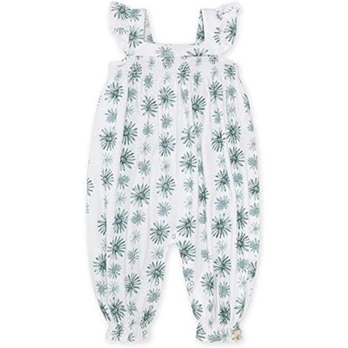 Burt's Bees Baby Romper Jumpsuit, 100% Organic Cotton One-Piece Outfit Coverall