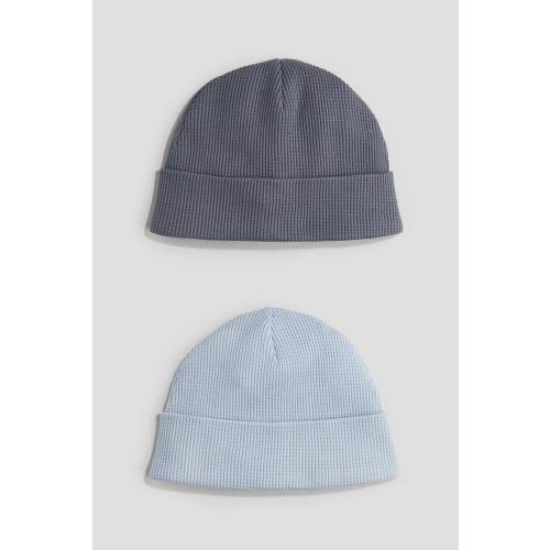 2-PACK RIBBED BEANIES