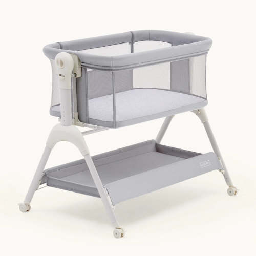 Harppa Cuddly Sway 3-in-1 Rocking Baby Bassinet & Bedside Sleeper, Anti-Reflux Newborn Cradle Bed