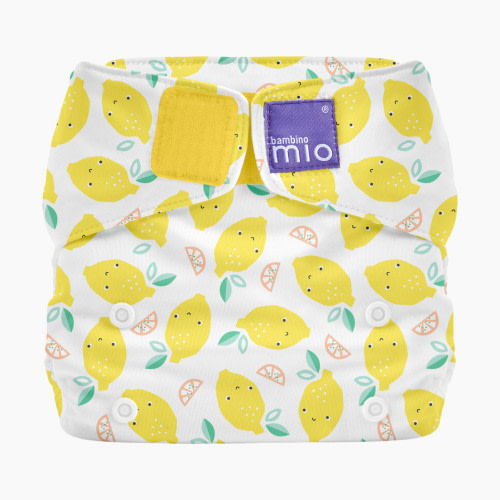 Bambino Mio Miosolo Classic Cloth Diaper - Lemon Drop, One Size (8-35 Lbs)