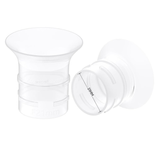eufy Original 21mm Sizing Inserts (2-Pack) for Wearable Breast Pump S1/S1 Pro/E10/E20, Silicone Sizing Inserts, Easy to Install and Use, Comfortable and Precise Fit for Better Suction