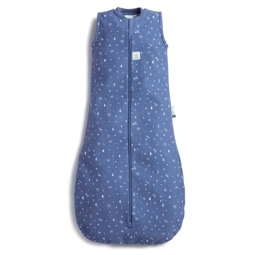 ergoPouch 1.0 Tog Organic Wearable Blanket, 3-12 M, Night Sky