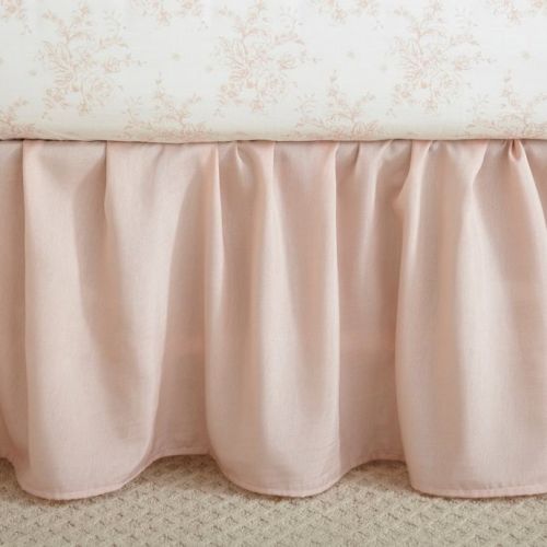 Levtex Baby® Heritage Crib Skirt in Blush