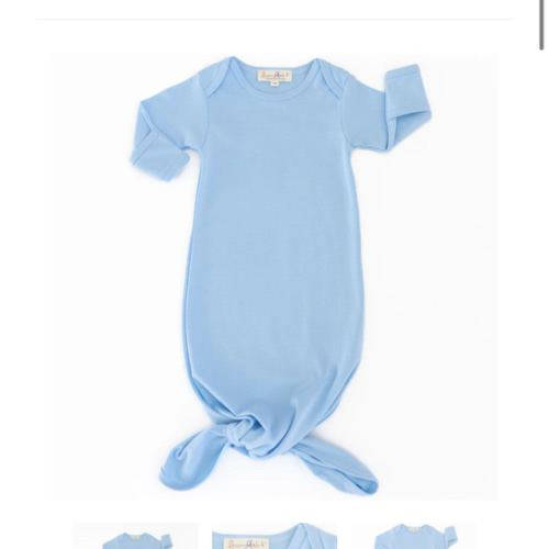 Luna & Arlo Basics Gown - Sky