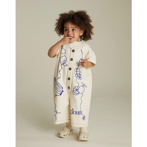 Cali Embroidered Overall – Claude & Co