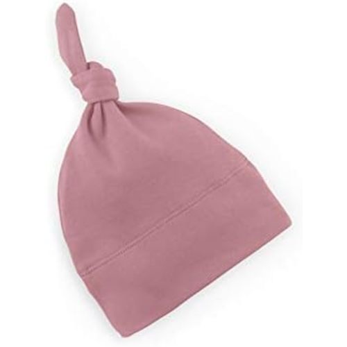 Colored Organics - Newborn Hat - Organic Cotton Baby Hat - Top Knot Newborn Cap