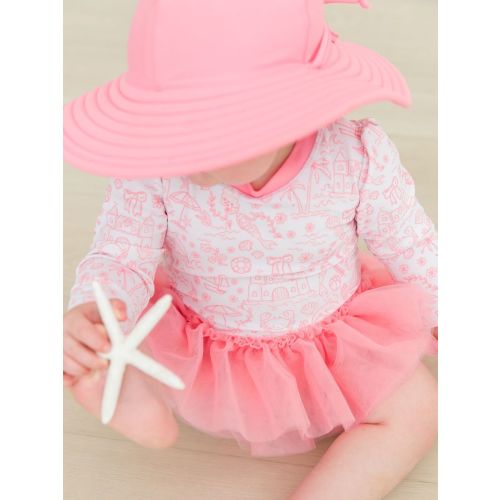 Tulle Skirted One Piece Swimsuit