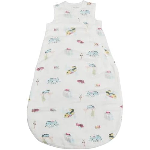 Loulou Lollipop Lightweight Muslin Wearable Baby Blanket Sleeping Bag, Unisex Infant Toddler, 0.5 TOG, 2-Way Zipper Sleepsack