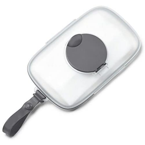 Skip Hop On-The-Go Wipes Dispenser, Grab & Go, Grey