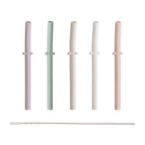 Silicone Replacement Straws - 5 Pack – Mushie