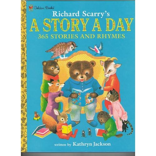 Richard Scarry's A Story A Day 365 Stories and Rhymes Hardcover – July 22, 1998