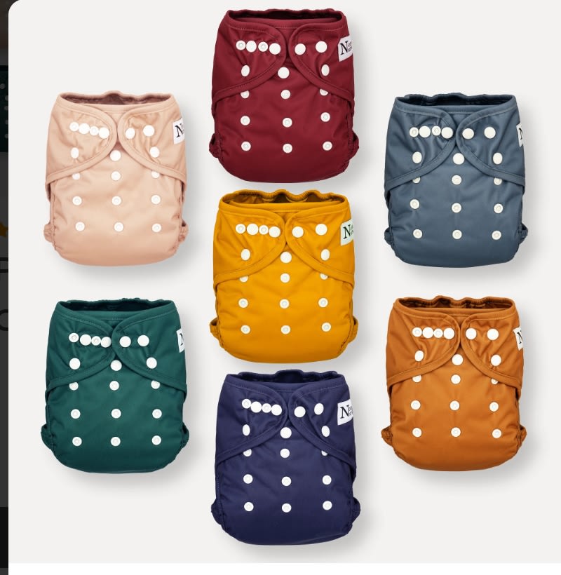 Nora's Nursery Pacific Neutrals Diaper Covers