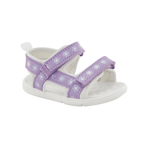Baby Every Step® First Walker Floral Sandals - Purple/White - Carter's | Carter's