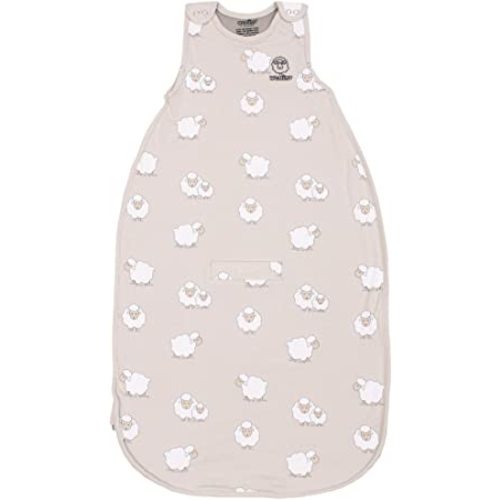 Woolino 4 Season Baby Sleep Sack, Australian Merino Wool Wearable Blanket, 2-24 Months, Sheep