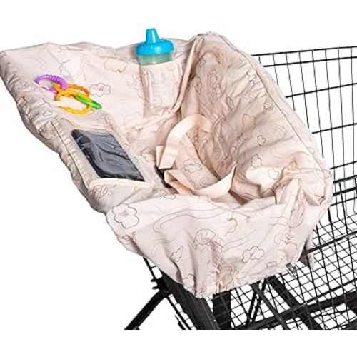 Disney Baby by J.L. Childress Shopping Cart & High Chair Cover for Baby to Toddler,Winnie The Pooh