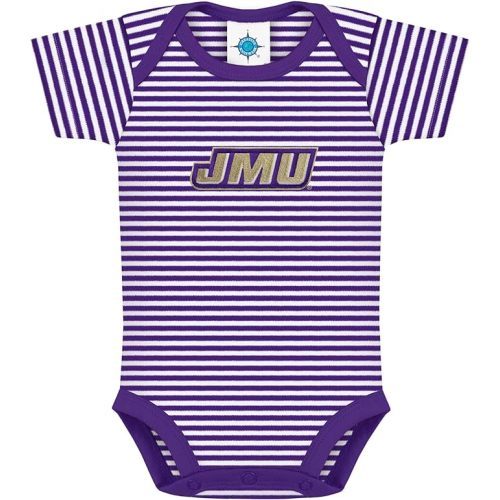 Creative Knitwear College Baby NCAA Infant Striped Bodysuit