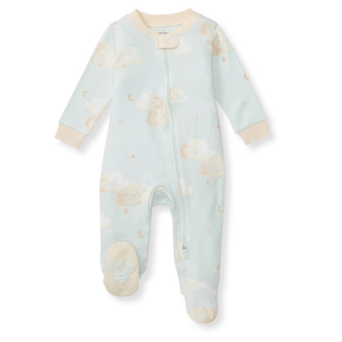Good Night Sky Organic Cotton Sleep and Play Ice Flow (0-3M & 3-6M)