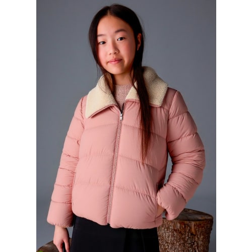 Girl Sherpa Puffer Jacket